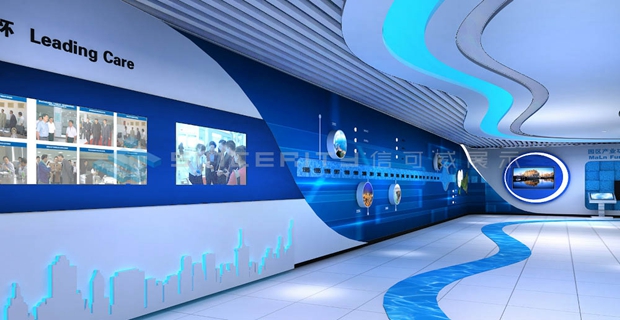 鹽田保稅區展廳設計效果圖